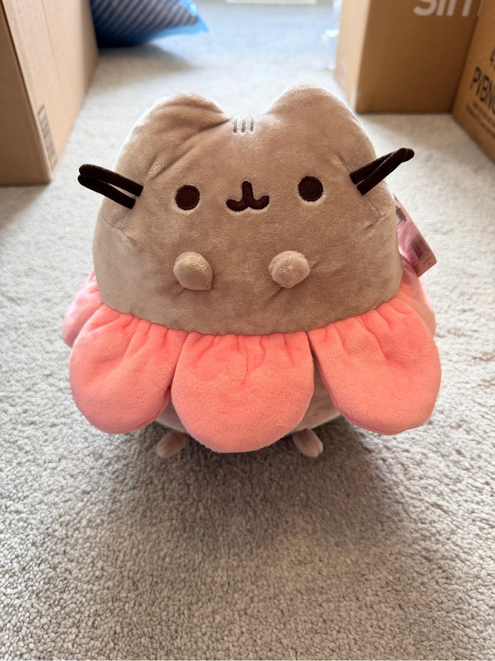 Pusheen Flower Petal Plush Cat Toy